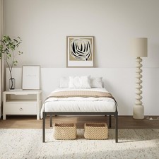 Bettrahmen 36cm H Schwarz 90 x