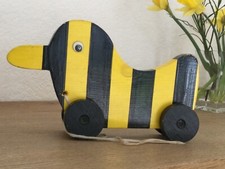 Tigerente aus Holz aus den 70 Jahren