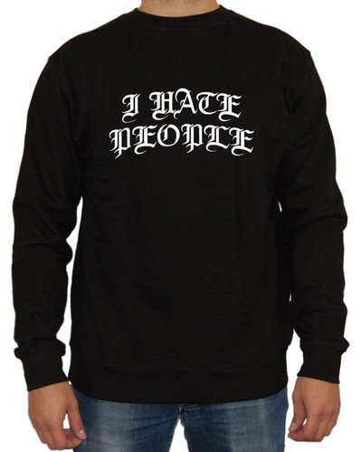 Hate people sweater hardcore - i,