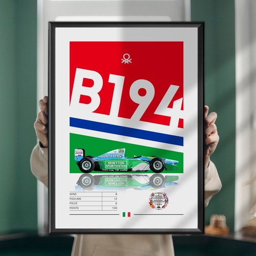 Benetton b194 michael - benetton, b194,