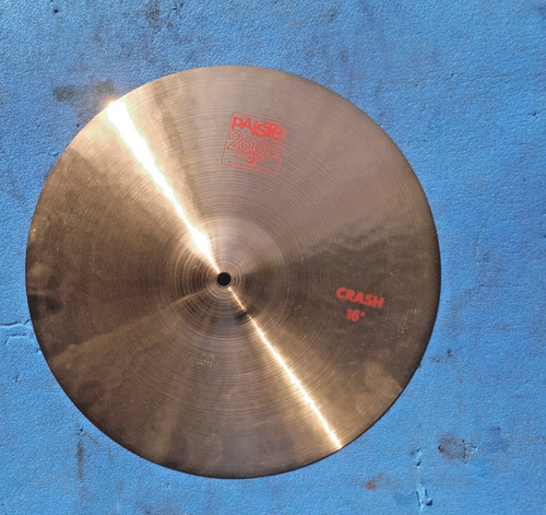 Paiste 2002 crash zoll - paiste, 16