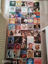 50 Stück Schallplatten Singles 7` Konvolut Paket  Pop Disco 80/70er Jahre