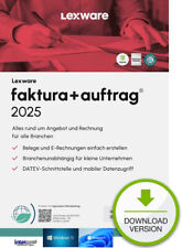 Lexware Faktura + Auftrag 2025 Jahresversion 365 Tage +Handbuch PDF Download NEU