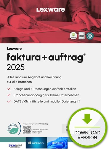 Lexware faktura auftrag 2025 - faktura,