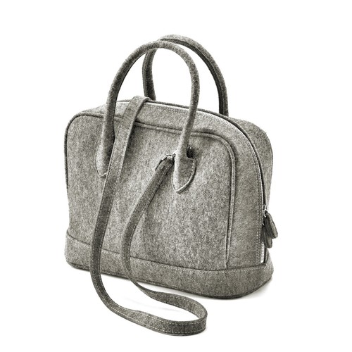 Filz tasche grau - filz, lili