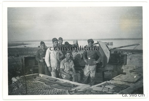 Orig foto geschütz stellung - orig.,