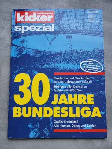 Kicker sonderheft jahre - kicker,