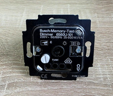 BUSCH-JAEGER 6560 U-101 MEMORY-TASTDIMMER 25-500W/VA