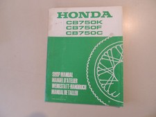 WERKSTATTHANDBUCH Erg. Honda CB 750 K F C RC01/04  1981 Shop manual Addendum 