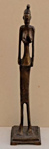 Afrikanische figur aus - afrikanische, (frau