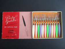 DDR, 12 originale Party-Gabeln