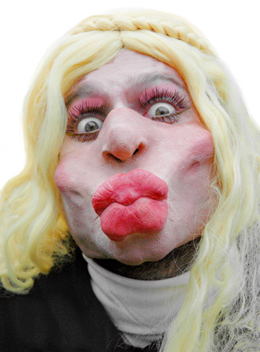 Big lips maske fasching - lips,