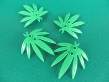 Lego 4x 10884 Pflanzen Blätter Palmenblätter 6x5 hellgrün grün   (230923T3)