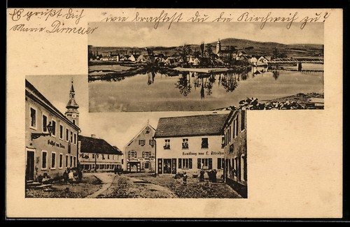 Nittenau ortspartie mit - nittenau,,