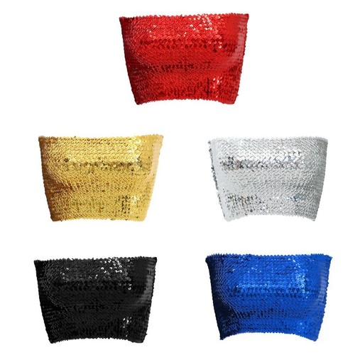 Pailletten tube top für - pailletten,