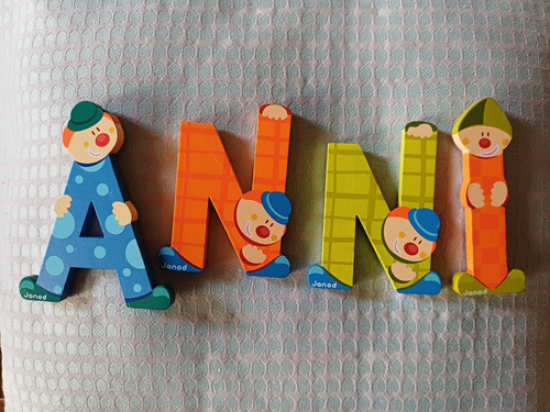 Buchstaben bunte clowns - 5,