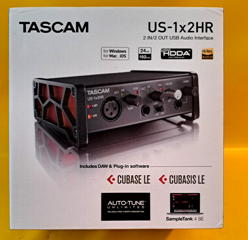 Tascam 1x2hr 2 out - 2, in/2