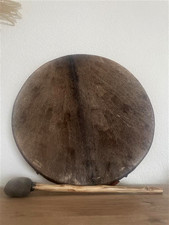 C-Ware Terre Schamanentrommel Ziege Fell rund 50 cm mit Schlägel