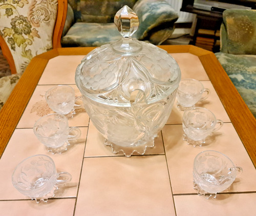 Bowle set service - bowle,