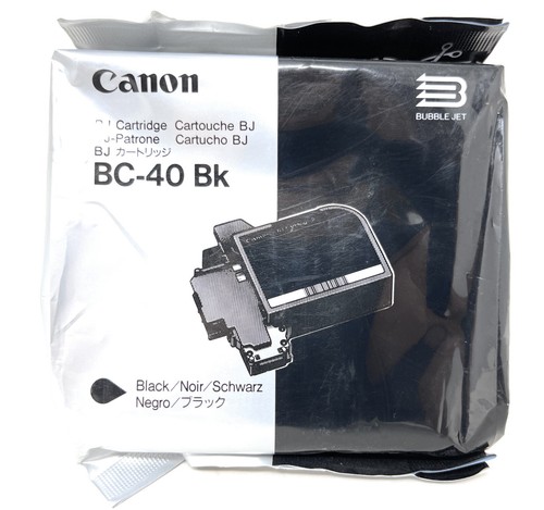 Canon 40bk original patrone - bc-40bk,