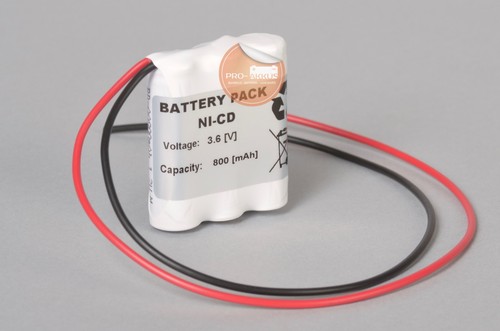 Akkupack 6v 800mah - ni-cd,