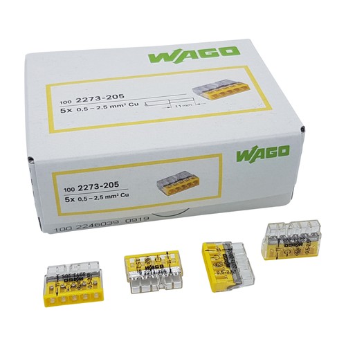 100 stück wago 2273 205 - stück, 2273-205