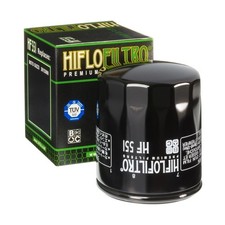1x Hiflo Ölfilter HF551 für Moto Guzzi Stelvio 1200 8V ABS