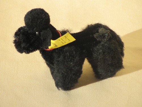 Steiff tier hund pudel snobby - tier,