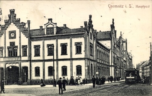 Chemnitz sachsen - ak, in
