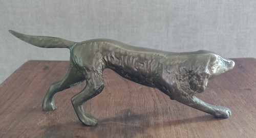 Bronze hund statue - hund, 16