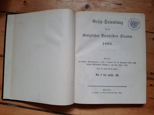 Gesetz sammlung für die - gesetz-sammlung,