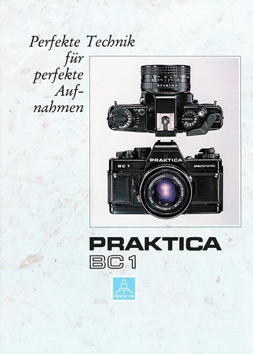 Pentacon kamera prospekt - kamera,