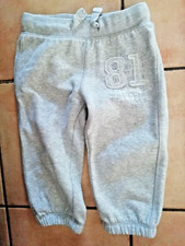 L.O.G.G. by H & M Eur 92 Jogginghose Grau Druck Cotton-Mix Gummizug Band unisex