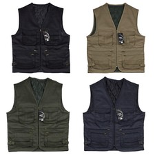 Herren Weste Arbeitsweste Ärmellos Outdoor Übergangs Jacke Bodywarmer M-3XL Neu