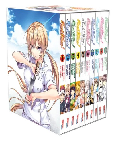 Food wars sammelschuber manga - food,