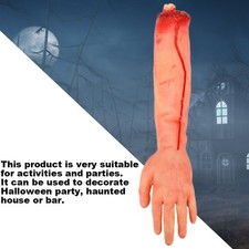 Schreckliche Simulation Einer Amputierten Gliedmaße Abgetrennte Hand Hallo D