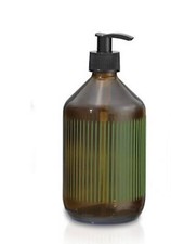 Pension für Produkte Seifenspender Base 500 Glas Braun 500ml Pumpspender Lotion