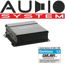 Audio System M-330.1 MD  1-Kanal Micro-Digital Verstärker 330 Watt RMS