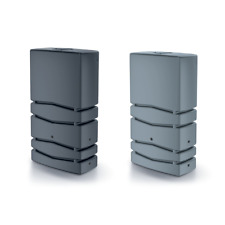 Regentonne 350L Regenfass Regenwassertank Wasserfass stabil mit Deckel