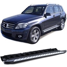 Alu Trittbretter Flankenschutz OE Style mit ABE !!  für Mercedes GLK X204 08-15