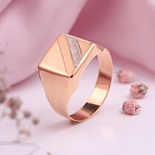 Rose/WeissGold 585/14kt