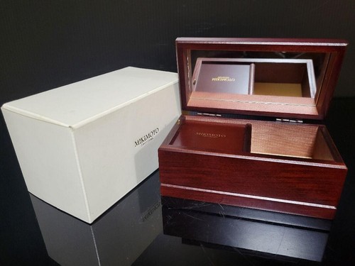 Mikimoto holz schmuckkästchen - holz,