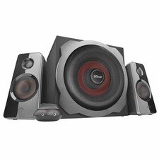 Trust Gaming GXT 38 2.1 Gaming Lautsprechersystem mit Subwoofer 120 Watt schwarz