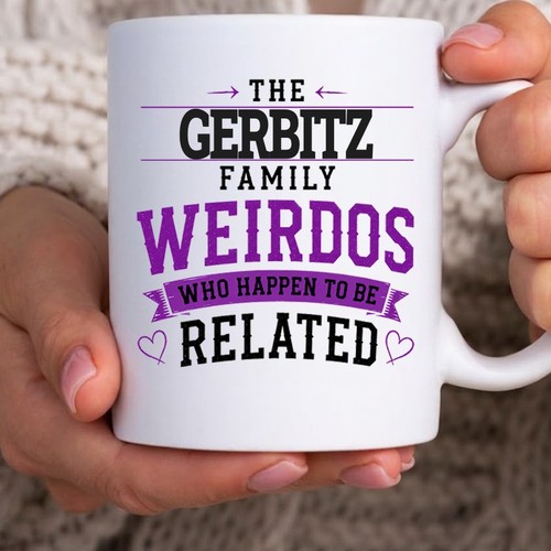 Gerbitz familie weirdos tasse - familie,