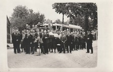 Foto AK Männer im feinen