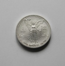 MEXICO: 1 Unze Libertad 1993, stempelglanz, (9b)
