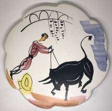 Selten Schüssel Mit Stier IN