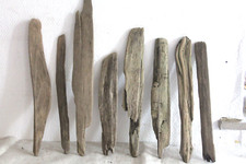Schwemmholz Treibholz 8 Bretter ähnlich L 23-36 cm Treibgut Schiff Boot BodenSee