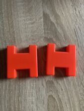 H-Boje 2 Stück Markierungsboje Futterplatz Markierung Spot - Boje Block  Orange