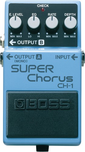 Boss stereo chorus neu - chorus,